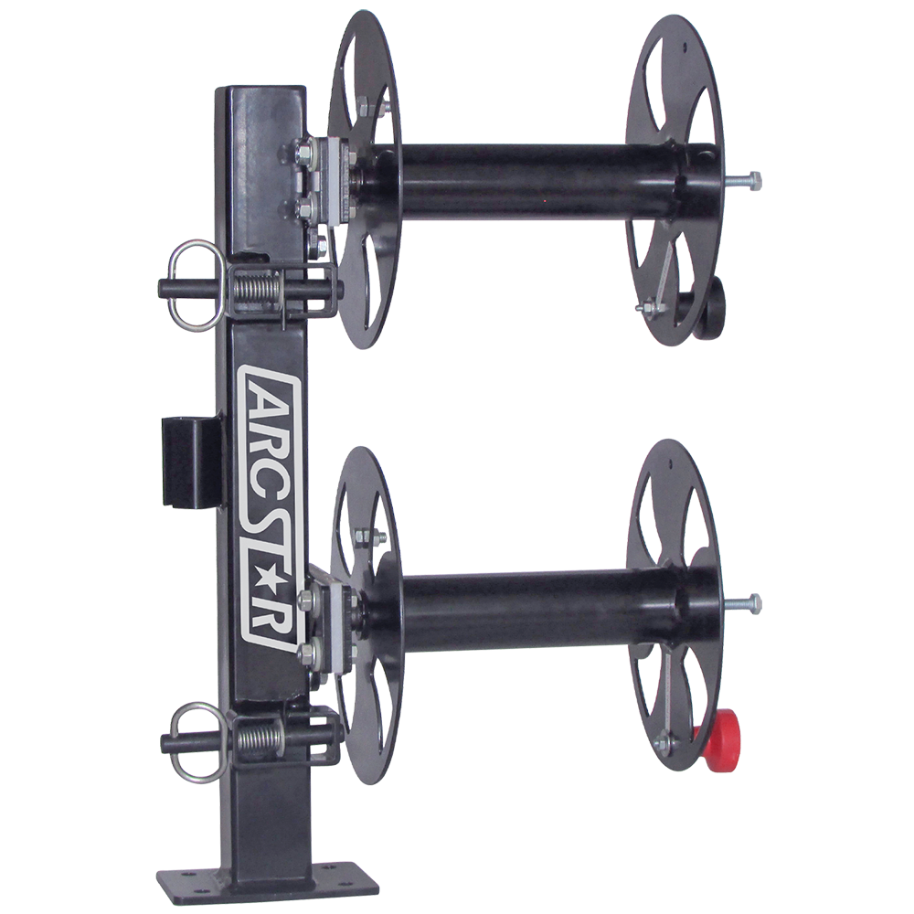 Revolution 10" Double Cable Reels with fixed base